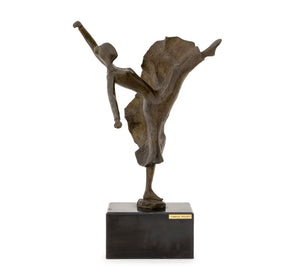Tanya Poust Flamenco Dancer Patinated Bronze