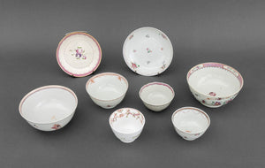Chinese Export Porcelain Tableware, 8 Pcs.