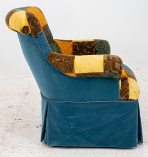 Modern Upholstered Club Chair (8920567316787)