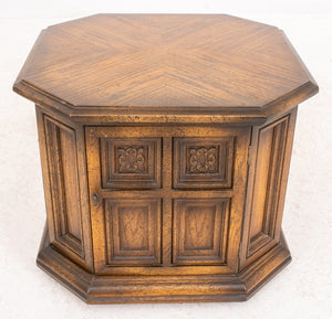 Renaissance Taste Octagonal Side Table Cabinet (8920560599347)