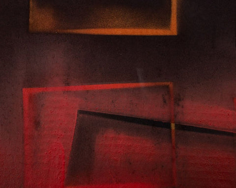 Domenick Capobianco Abstract Geometric Mixed Media