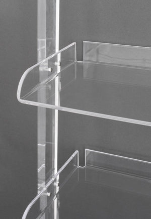 Modern Clear Acrylic Ladder Shelves (8920565449011)