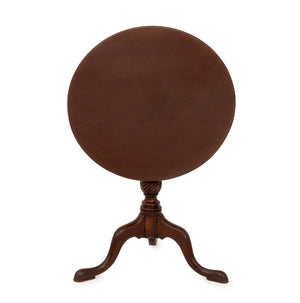 George III Mahogany Tilt-Top Table
