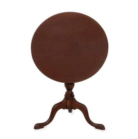 George III Mahogany Tilt-Top Table