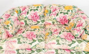Floral Chintz Slipcovered Upholstered Sofa (8920563712307)