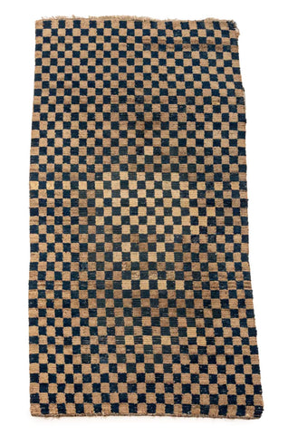 Tibetan Checkerboard Khaden Rug, 4' 8
