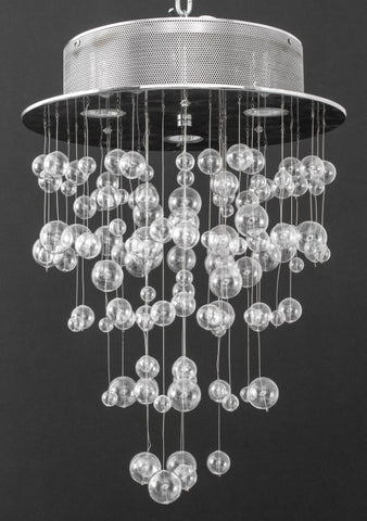 Modern Minimalist Glass Bubble Chandelier