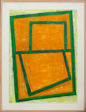 Bruce Cunningham Untitled Acrylic on Paper, 1987 (8402492096819)