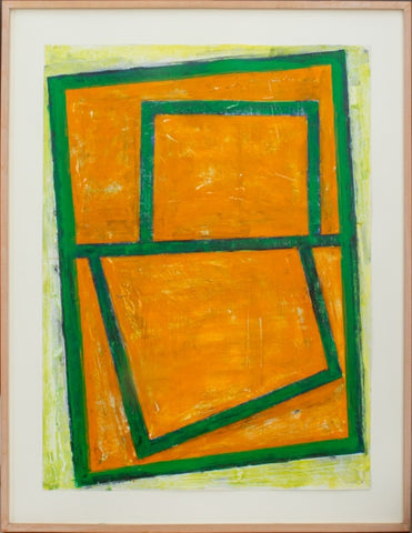 Bruce Cunningham Untitled Acrylic on Paper, 1987