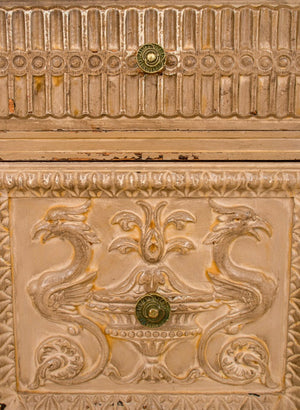 Renaissance Revival Kneehole Desk (8822082699571)