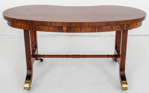 Rosewood Kidney-Shaped Low Table (8548552311091)