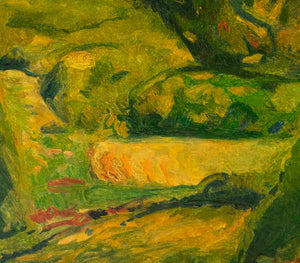 Alfred Henry Maurer "Fauve Landscape" Oil on Board (8373053194547)