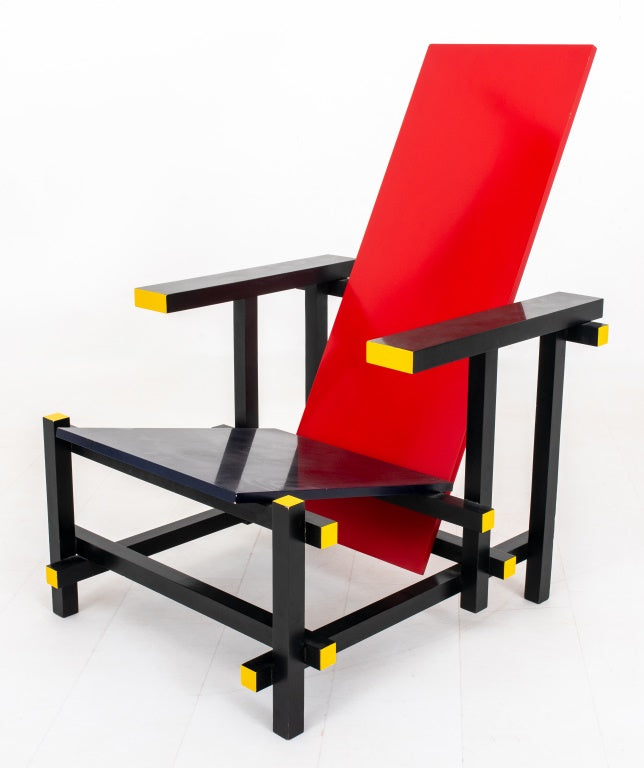 Gerrit Rietveld De Stijl Red Blue – Showplace