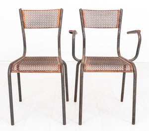 Mathieu Mategot French Modernist Side Chairs, Pair (8354690597171)