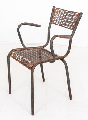 Mathieu Mategot French Modernist Side Chairs, Pair (8354690597171)