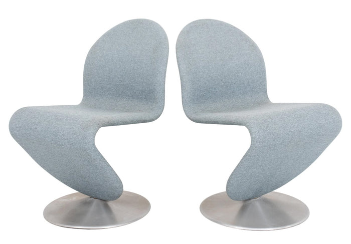 Verner Panton Chair a / System 123 Dining Chairs, 2