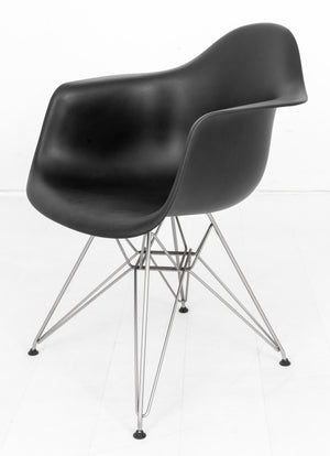 Eames for Miller Black Shell Armchair (8379226456371)