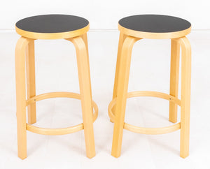 Alvar Aalto Artek Mid-Century Modern High Stools 2 (8356732043571)