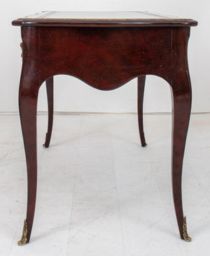 French Louis XV Style Leather Top Writing Desk (8409284182323)