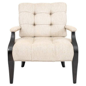 Chenille-Upholstered Library Chair (8905422995763)