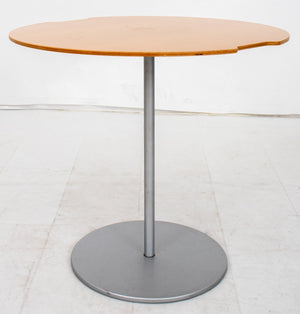 Cassina Wood And Steel Side Table, 20th C (8526149321011)