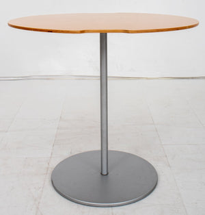 Cassina Wood And Steel Side Table, 20th C (8526149321011)