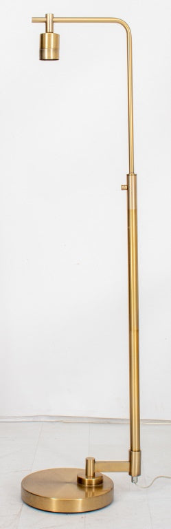 Intertek Modernist Brass Standing Floor Lamp (9398988767539)