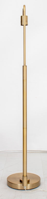 Intertek Modernist Brass Standing Floor Lamp (9398988767539)