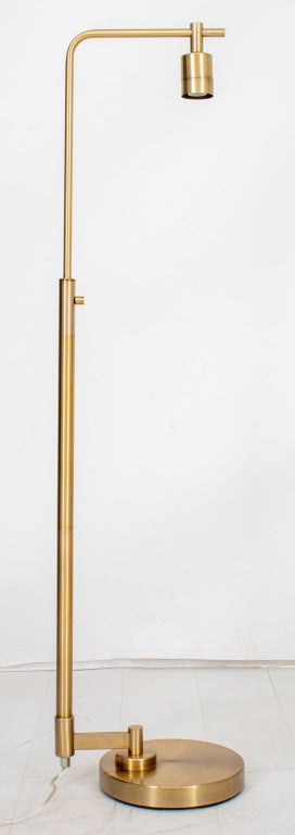 Intertek Modernist Brass Standing Floor Lamp (9398988767539)