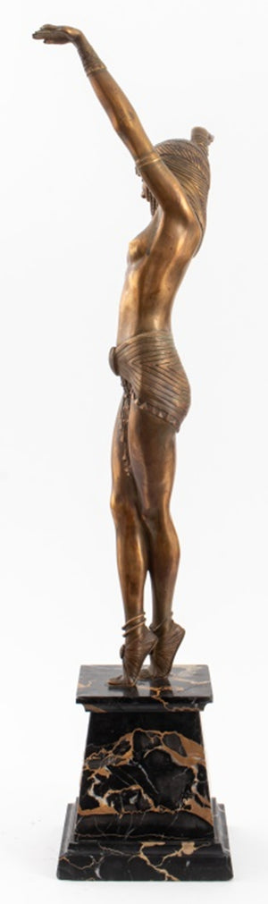 Demetre Chiparus Art Deco "Egyptian Dancer" Bronze (8435763380531)