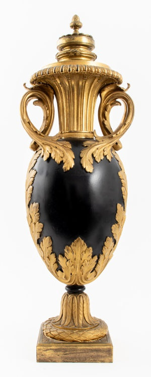 Belle Epoque Ormolu and Patinated Bronze Vase (8435795820851)