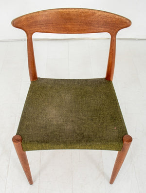 Arne Hovmand-Olsen Danish Modern Teak Side Chair (8476818342195)