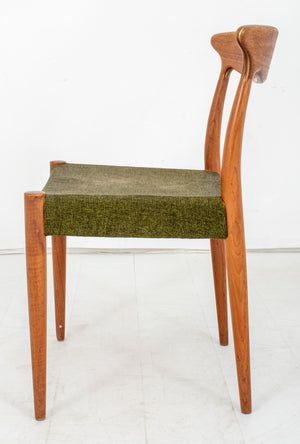 Arne Hovmand-Olsen Danish Modern Teak Side Chair (8476818342195)