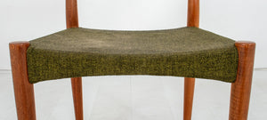 Arne Hovmand-Olsen Danish Modern Teak Side Chair (8476818342195)