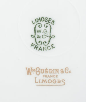 Wm Guerin & Co Limoges Gilt Porcelain Chargers, 12 (8506680836403)