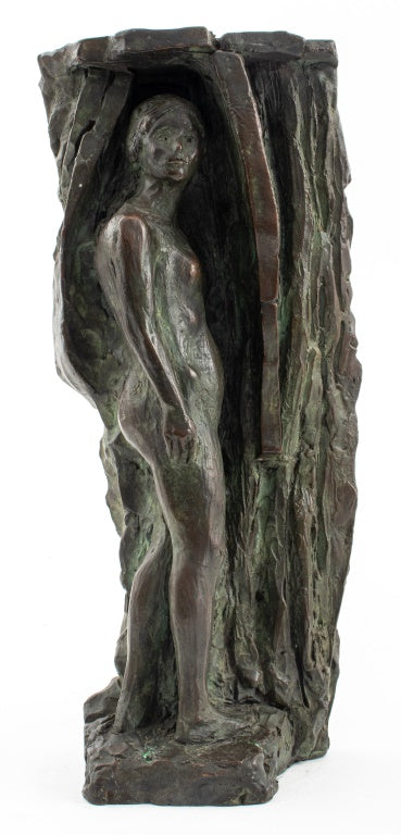 Gennarelli Mid-Century Modern 'Torso' Carved Granite Sculpture-NYShowplace
