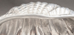 Large Silvered Clam Shell (8507377778995)