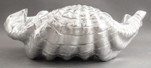 Large Silvered Clam Shell (8507377778995)