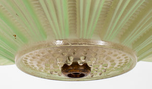 American Art Deco Molded Glass Pendant Light (8494852636979)
