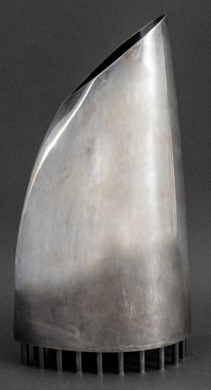 Lino Sabattini, Vaso Portafiori, Silverplate