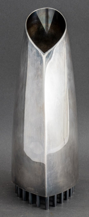 Lino Sabattini, Vaso Portafiori, Silverplate (8908637208883)