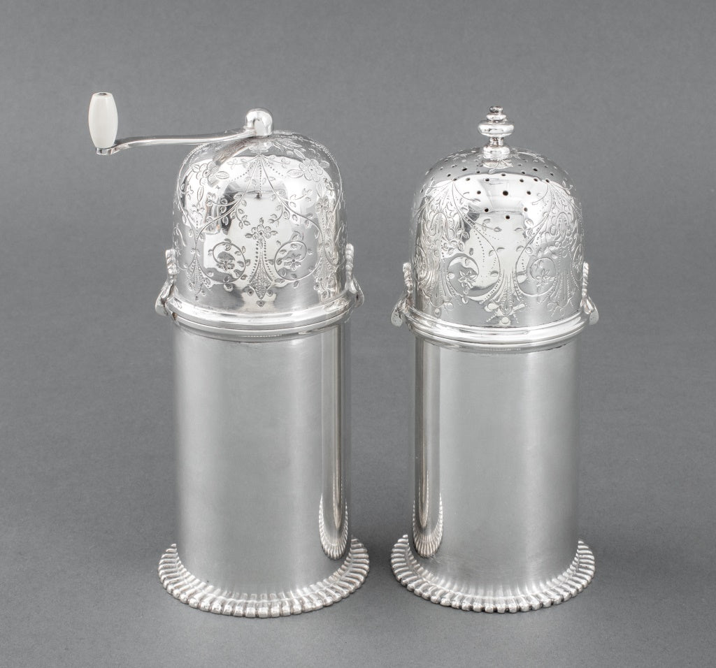 Tiffany & Co. Danish Sterling Table Salt & Pepper