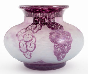 Charder Le Verre Francais  Art Deco Glass Vase (8507198964019)