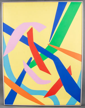 Terryl Best "Ribbons VIII" Oil on Canvas (8815386722611)