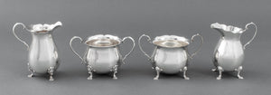 Georgian Style Sterling Silver Tea Articles, 4 (8788051886387)
