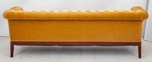 Swedish Art Nouveau Mahogany Sofa (8796375580979)