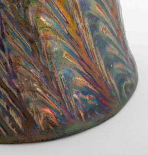 Delphin Massier Vallauris Iridescent Vase, ca 1900 (8782981300531)