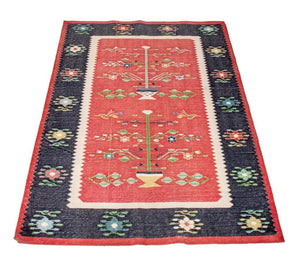 Modern Flatweave Rug 5.9' x 3.8' (8985242566963)