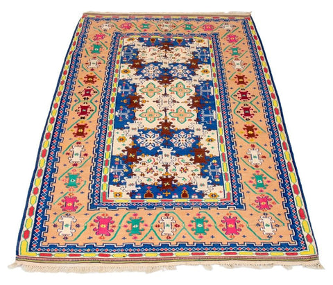 Dhurrie Rug, 7' x 3' 9