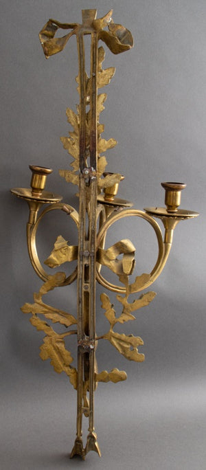 Louis XVI Claude Galle Style Hunting Sconces, 2 (8914858475827)